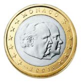 1 euro, Monaco, first series