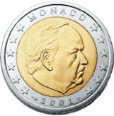 2 euro, Monaco, first series