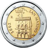 2 euro, San Marino