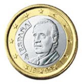 1 euro, Spain, first series