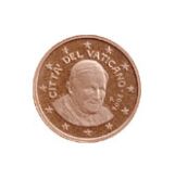 1 cent, Vatican, third series