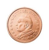 2 cent, Vatican, first series