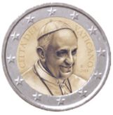 2 euro, Vatican, fourth series