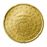 20 cent, Vatican, second series