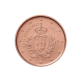 1 cent, San Marino, second series