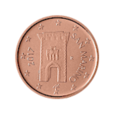 2 cent, San Marino, second series