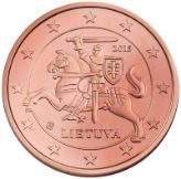 1 cent, Lithuania
