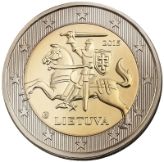 2 euro, Lithuania