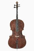 Violoncello, Römische Schule, Boden von Giulio Cesare Gigli, 2. Hälfte 18. Jahrhundert