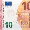 Teil einer 10-Euro-Banknote