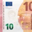 Teil einer 10-Euro-Banknote