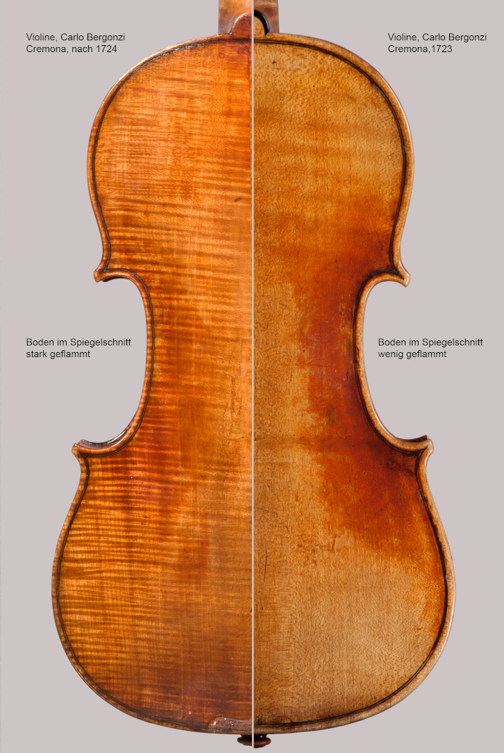 zwei Violinen von Carlo Bergonzi
