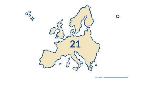 , Der Euroraum besteht seit 2026 aus 21 EU-Ländern. Nur 6 EU-Länder haben den Euro noch nicht eingeführt.